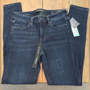 Liverpool Dark Blue Women's Skinny Jeans